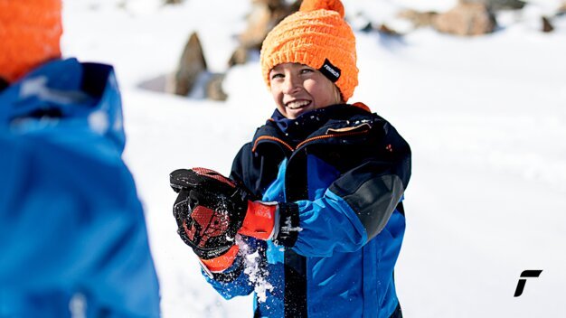 Gants de ski thermiques imperméables pour enfants, gants de neige chauds  pour enfants, 3 doigts pour