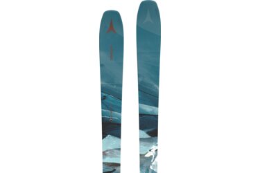 Twee Atomic ski's naast elkaar