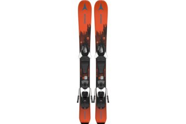 Pair of Atomic Maverick 80 skis with bindings