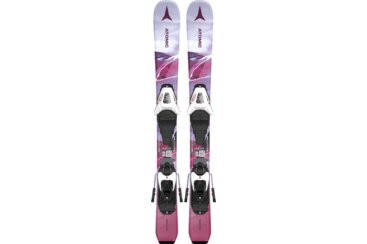 Paire de skis Atomic Maven avec fixations.
