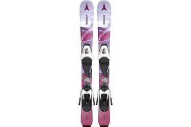 Paire de skis Atomic Maven avec fixations.