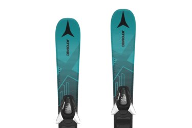 Deux skis Atomic Redster avec fixations