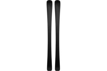 Deux skis noirs