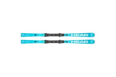 Blauw paar Head ski's