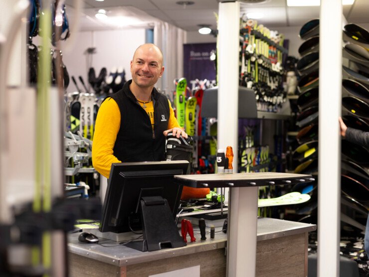 Skiservice INTERSPORT Huter Pitztaler Gletscher | © Rossner Fotografie